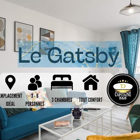 Le Gatsby - 3 Chambres - Centre-Ville トロワ エクステリア 写真